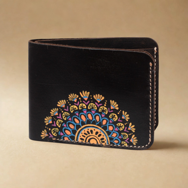 Design Your Own – Hand-Painted Leather Wallet