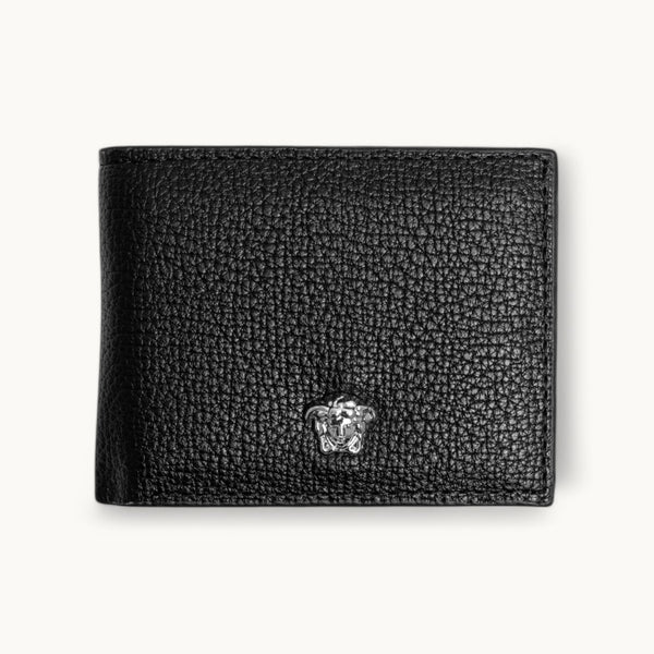 Elite Black Pebbled Leather Wallet