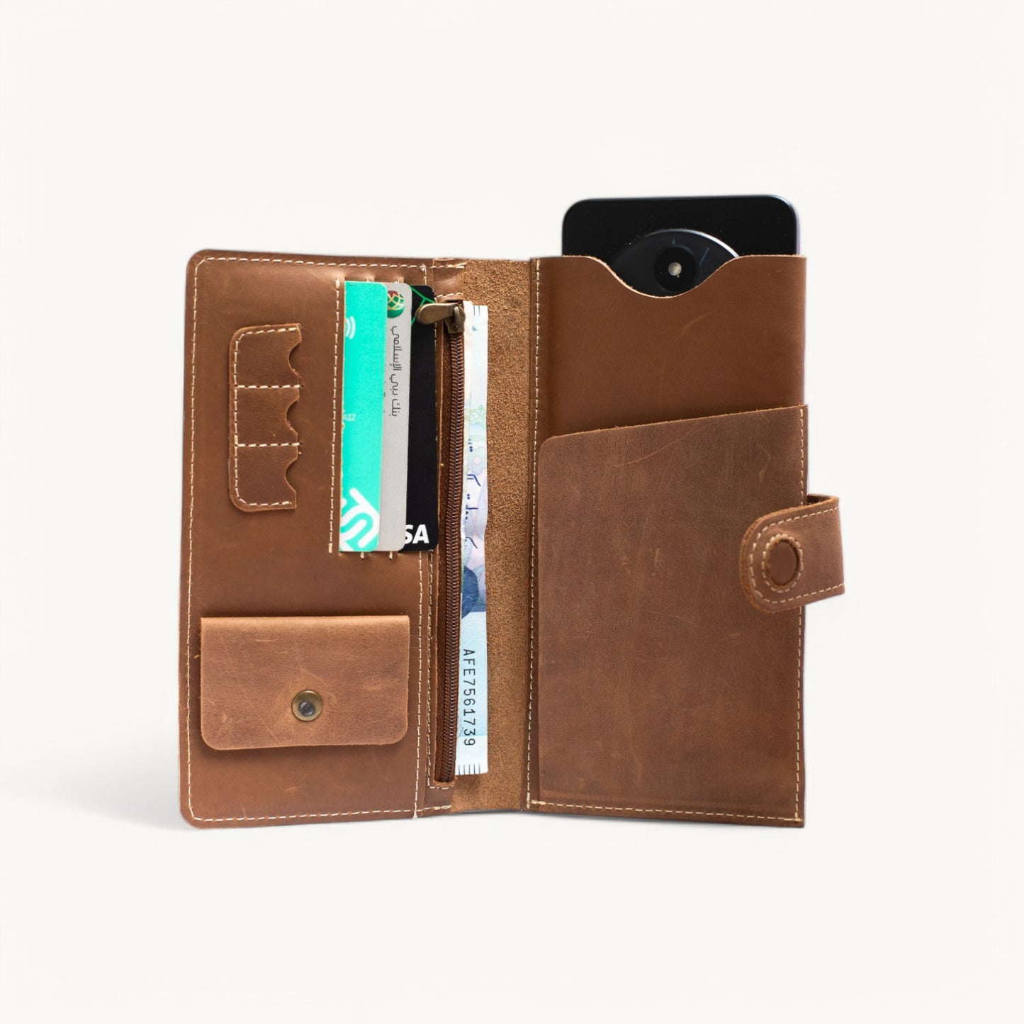 Rustic Voyage Long Wallet