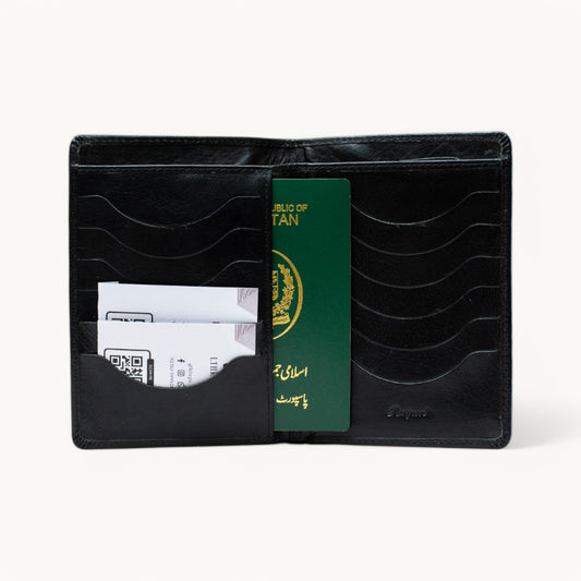 Elite Leather Passport Wallet