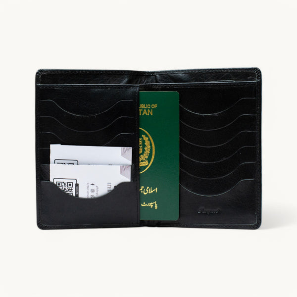 Elite Leather Passport Wallet