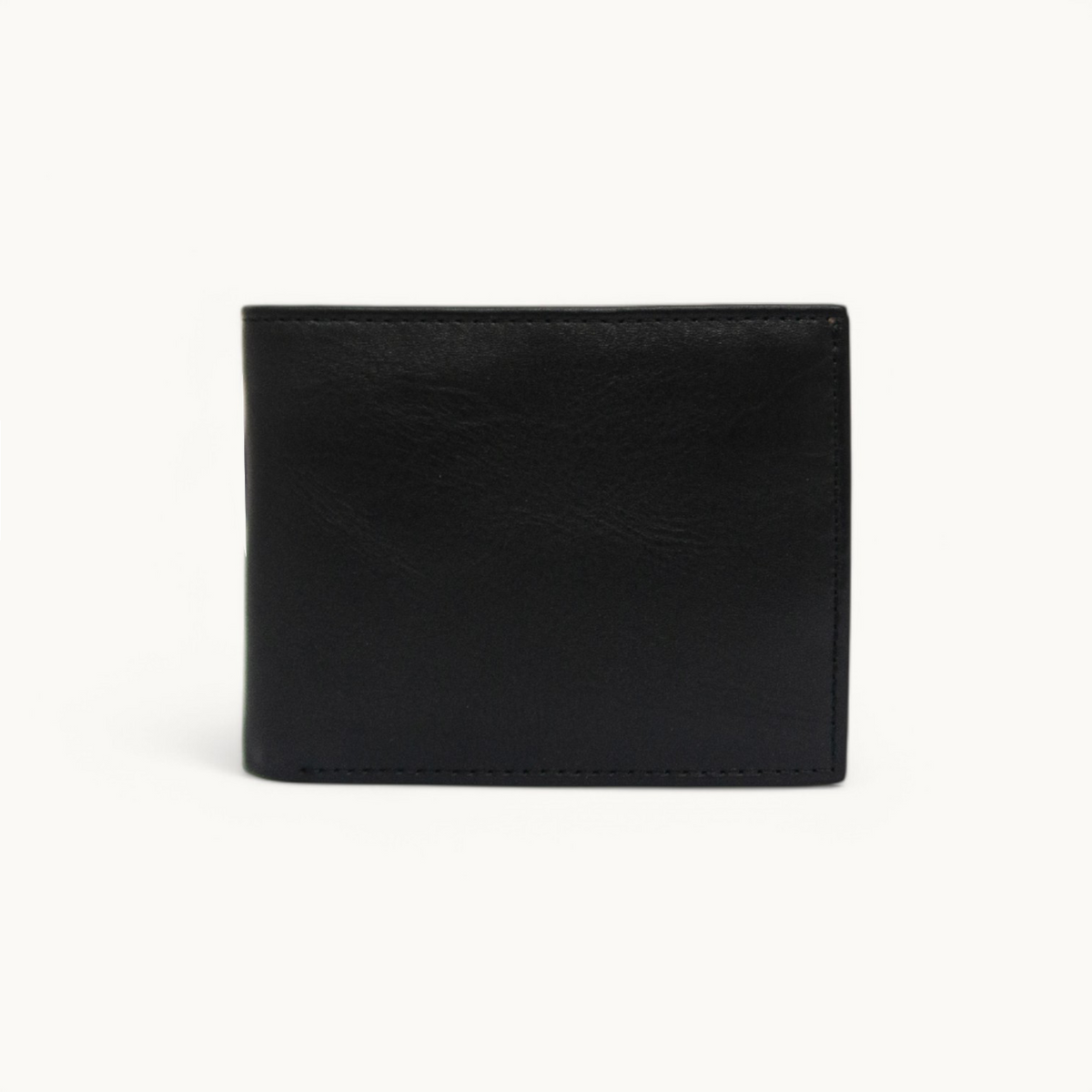 Classic Black Bifold Wallet – LTHR PK