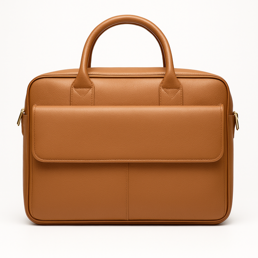 Classic Leather Laptop Bag